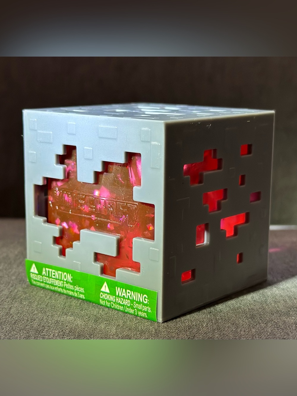 Minecraft Jelly Cube Squishy - (One) Red NWT